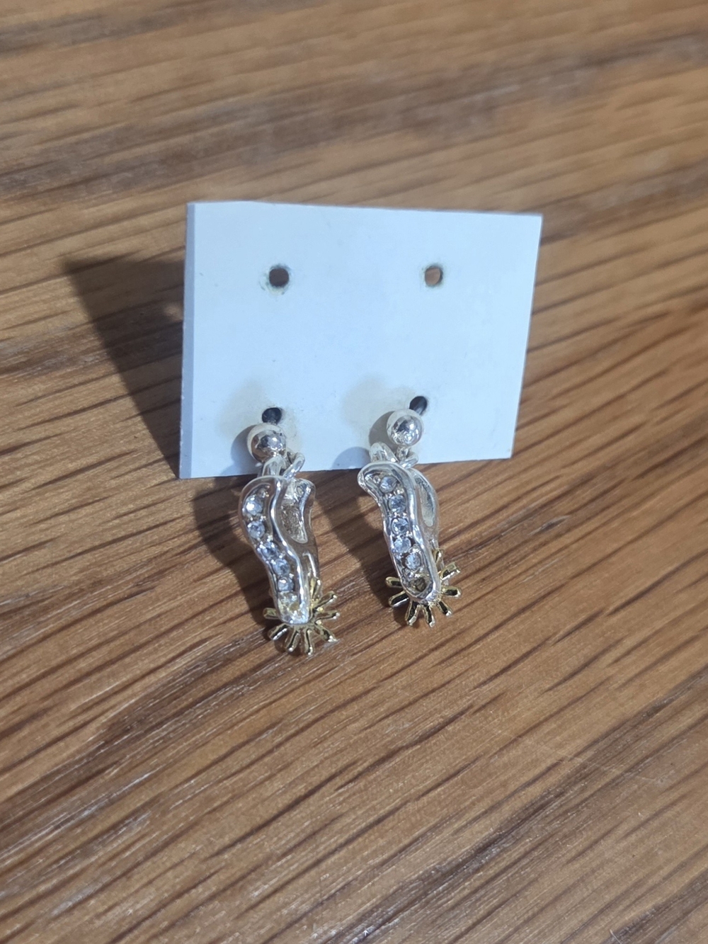 **Cowgirl Bling Spur Earrings**